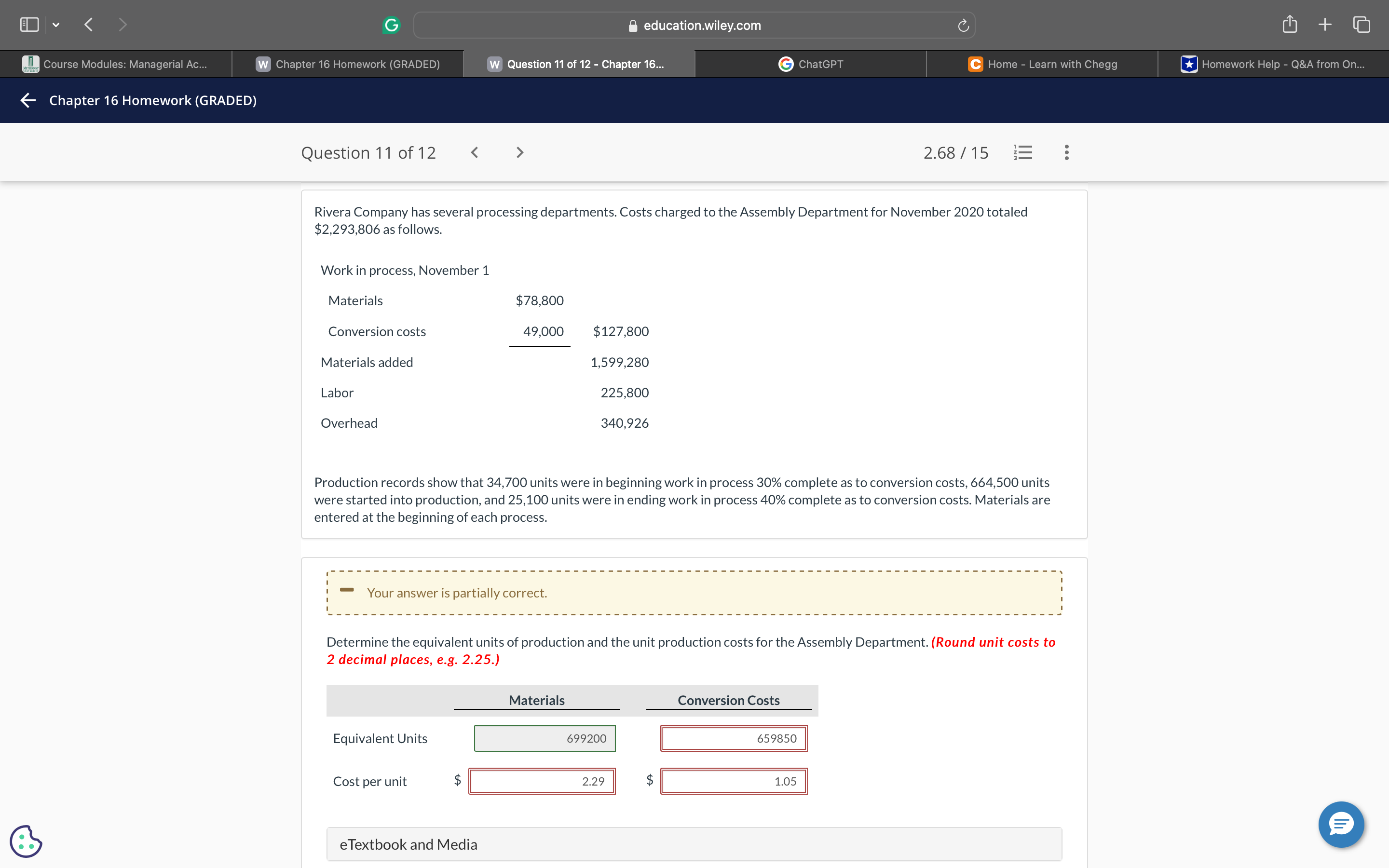 v G education.wiley.com ch + Course Modules: