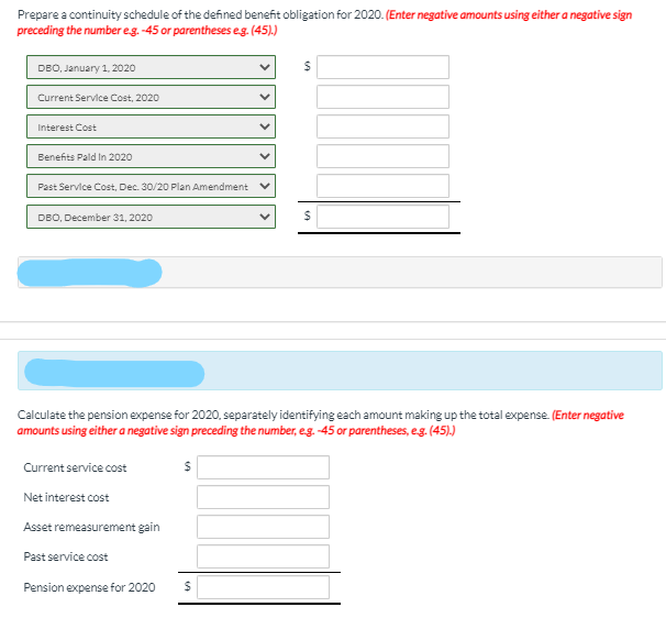 Accounting Problem (Simple) Instructions Fill in