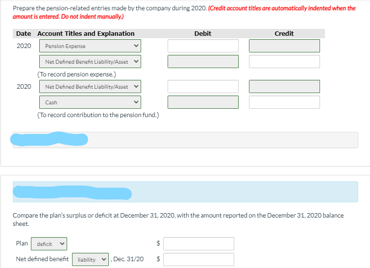Accounting Problem (Simple) Instructions Fill in