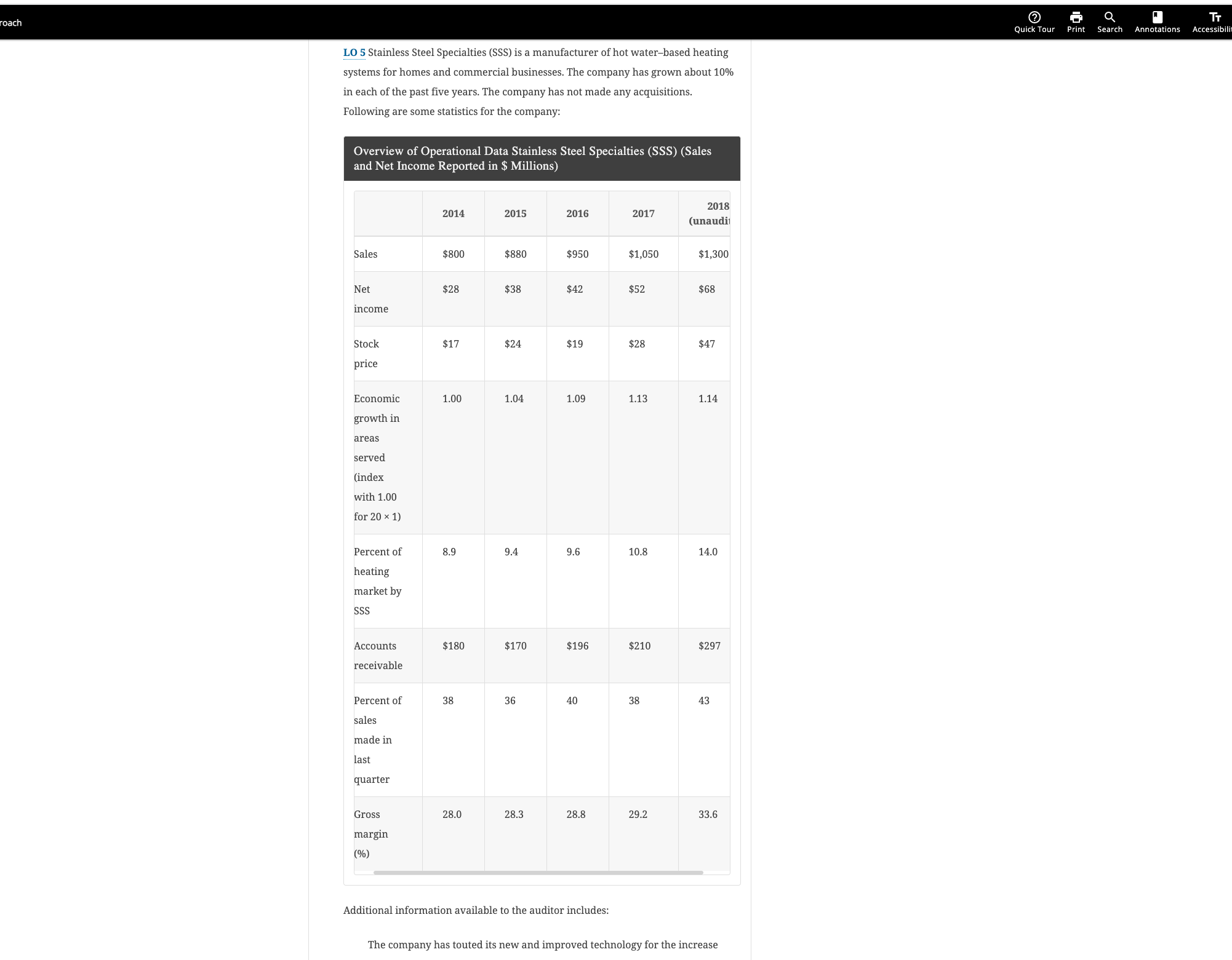 TT roach Quick Tour Print t Search Annotations