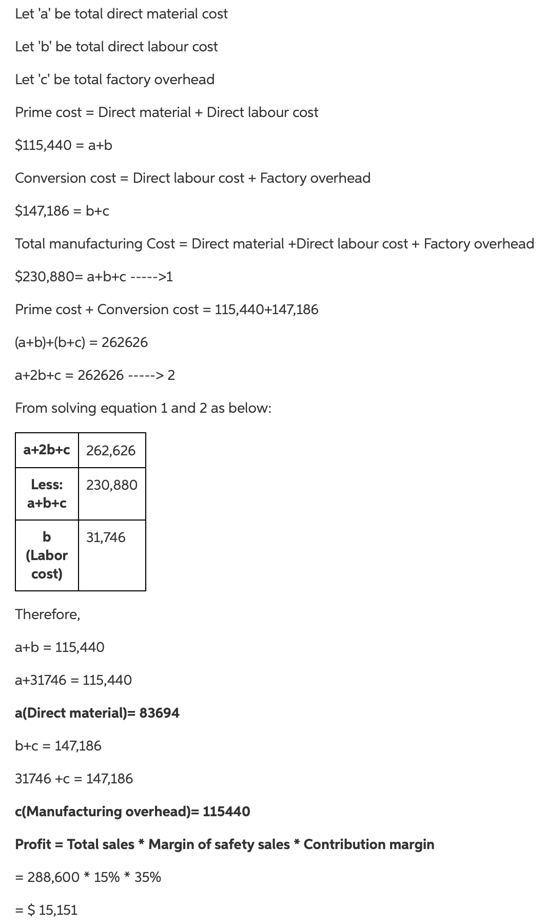 b) (11 marks) - Need help with Lifetime cost