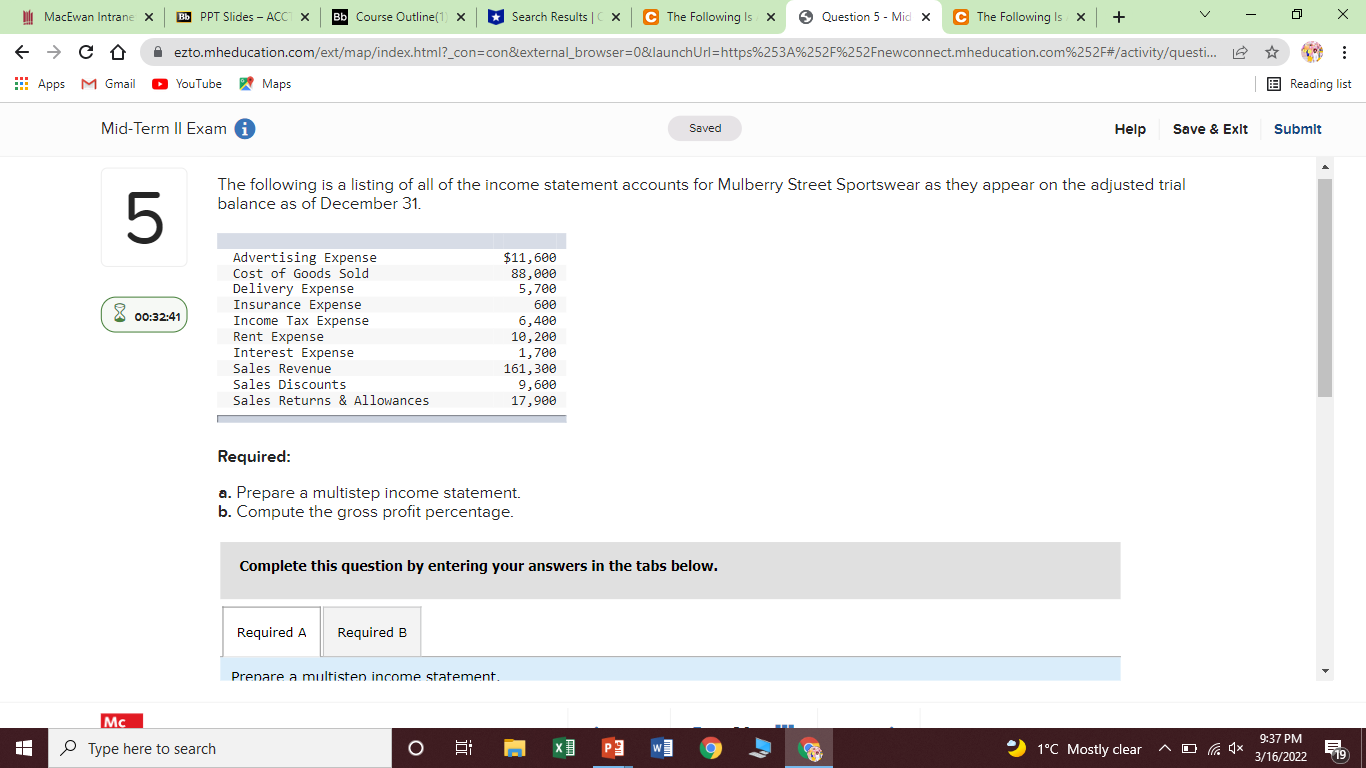 Ill MacEwan Intrane X Bb PPT Slides - ACCT X Bb