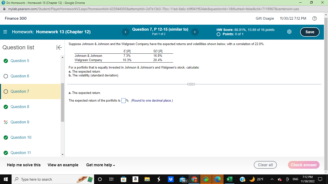 Do Homework - Homework 13 (Chapter 12) - Google