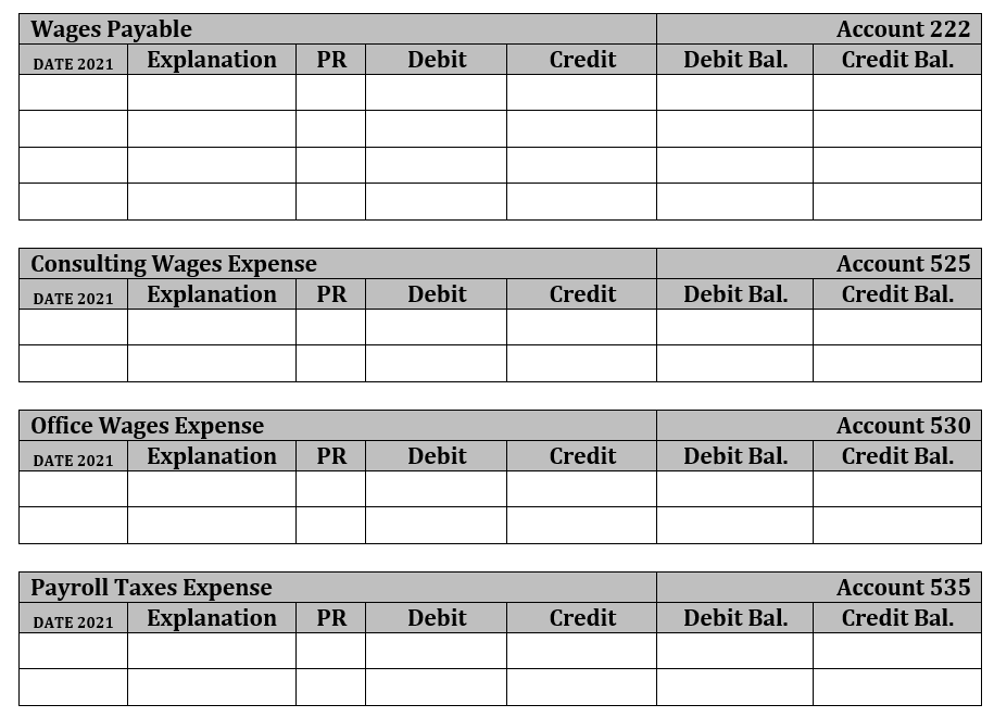 Please help with completing payroll registers