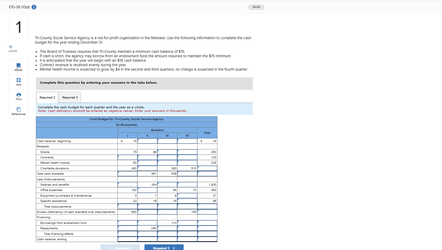 E 1 0 - 3 8 ( 1 0 pt ) 1 Tri - County Social