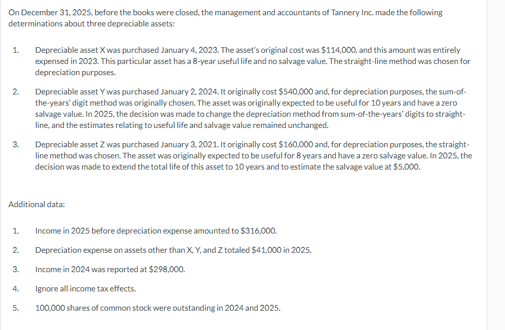 On December 3 1 , 2 0 2 5 , before the books were