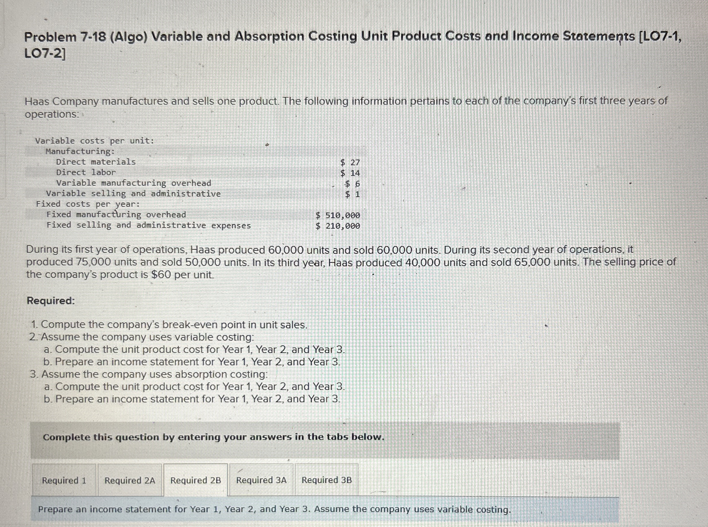 Please help with steps 1 - 3 Problem 7 - 1 8 (