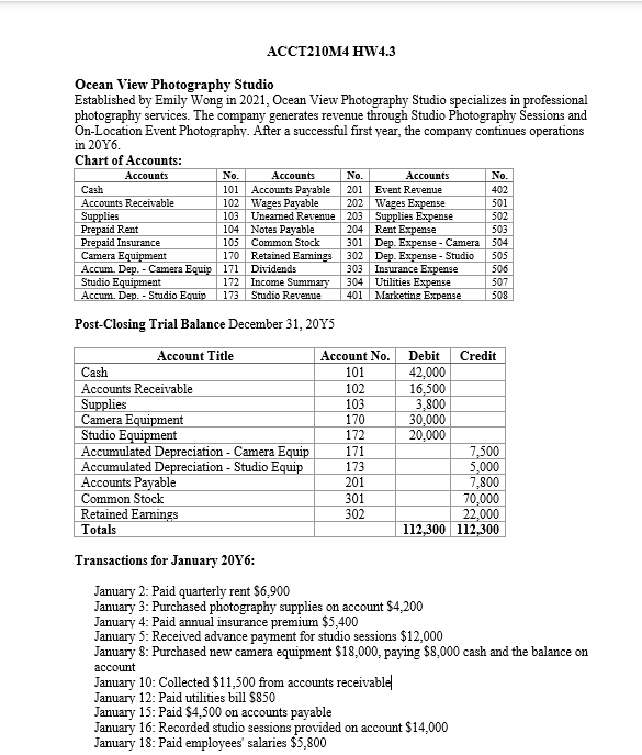 ACCT 2 1 0 M 4 H W 4 . 3 Ocean View Photography