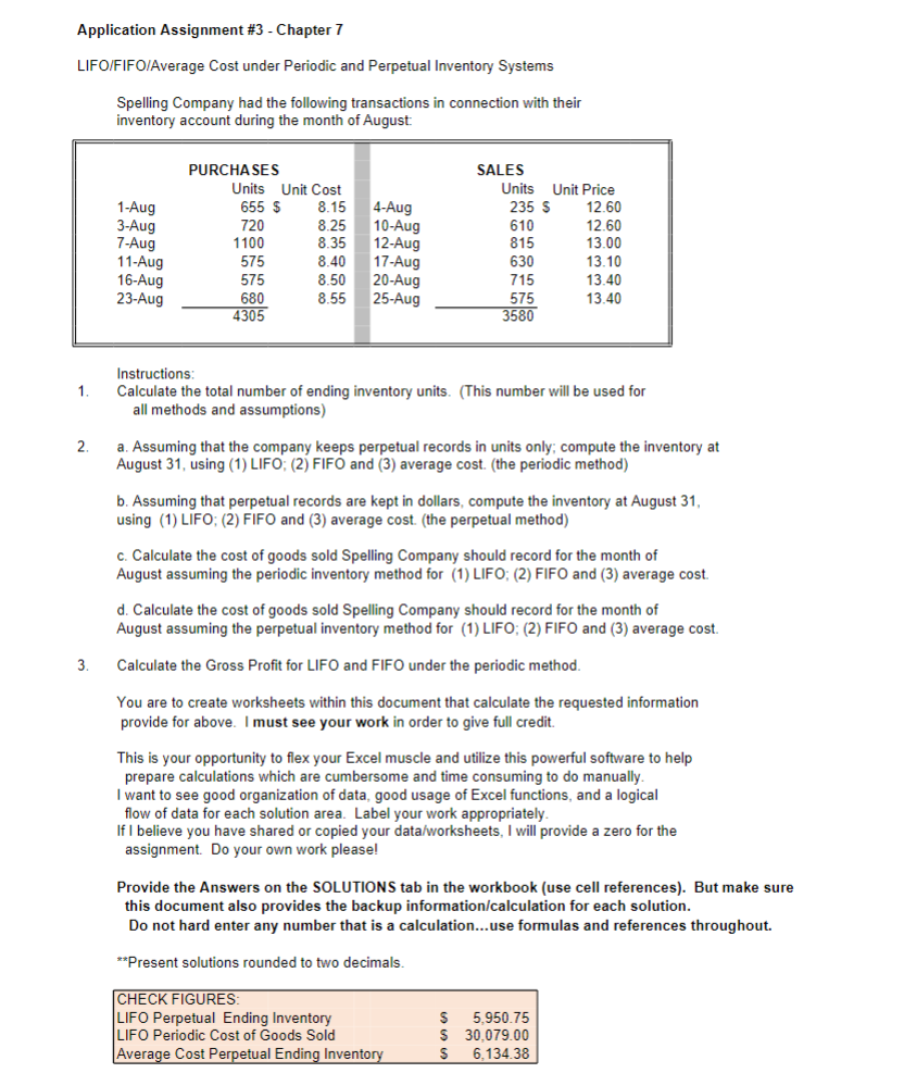 Application Assignment \ # 3 - Chapter 7 LIFO /