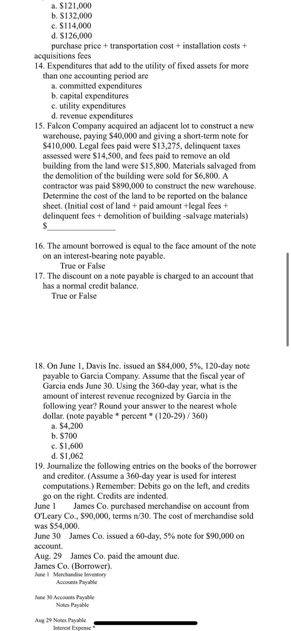 a . $ 1 2 1 , 0 0 0 b . $ 1 3 2 , 0 0 0 c . $ 1 1