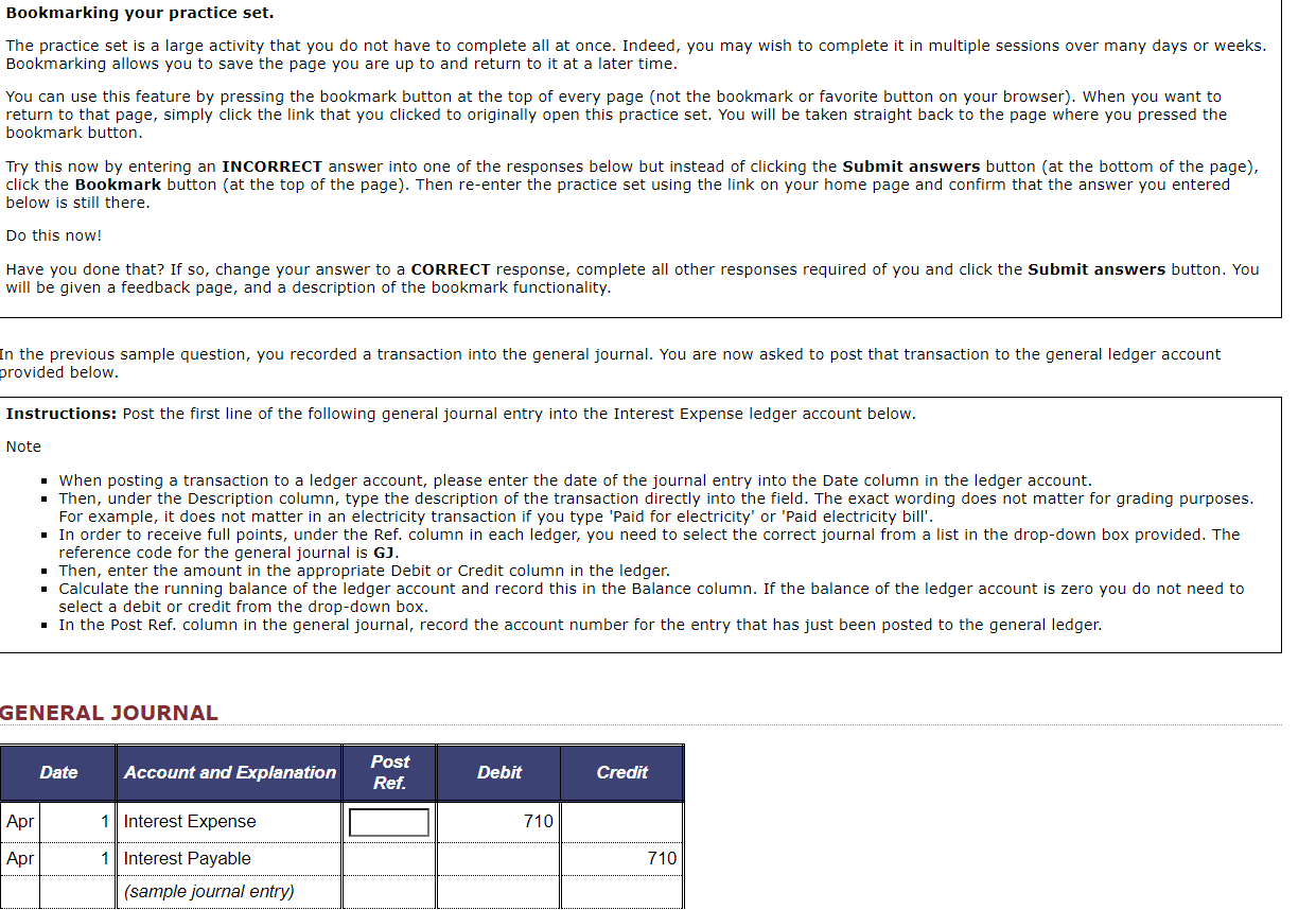 Sample exercise ( 2 of 2 ) Filled pen icon MYOB