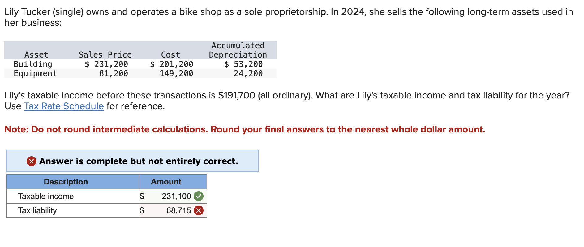 Lily Tucker ( s i n g l e ) owns and operates a