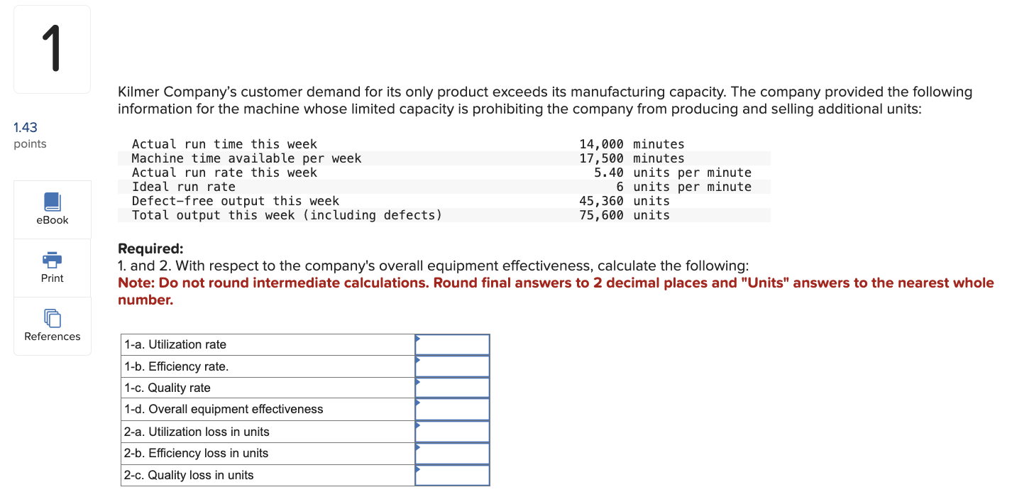 Please calculate the missing gaps for me and