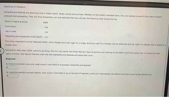 Absorption and Variable Costing with Over - and