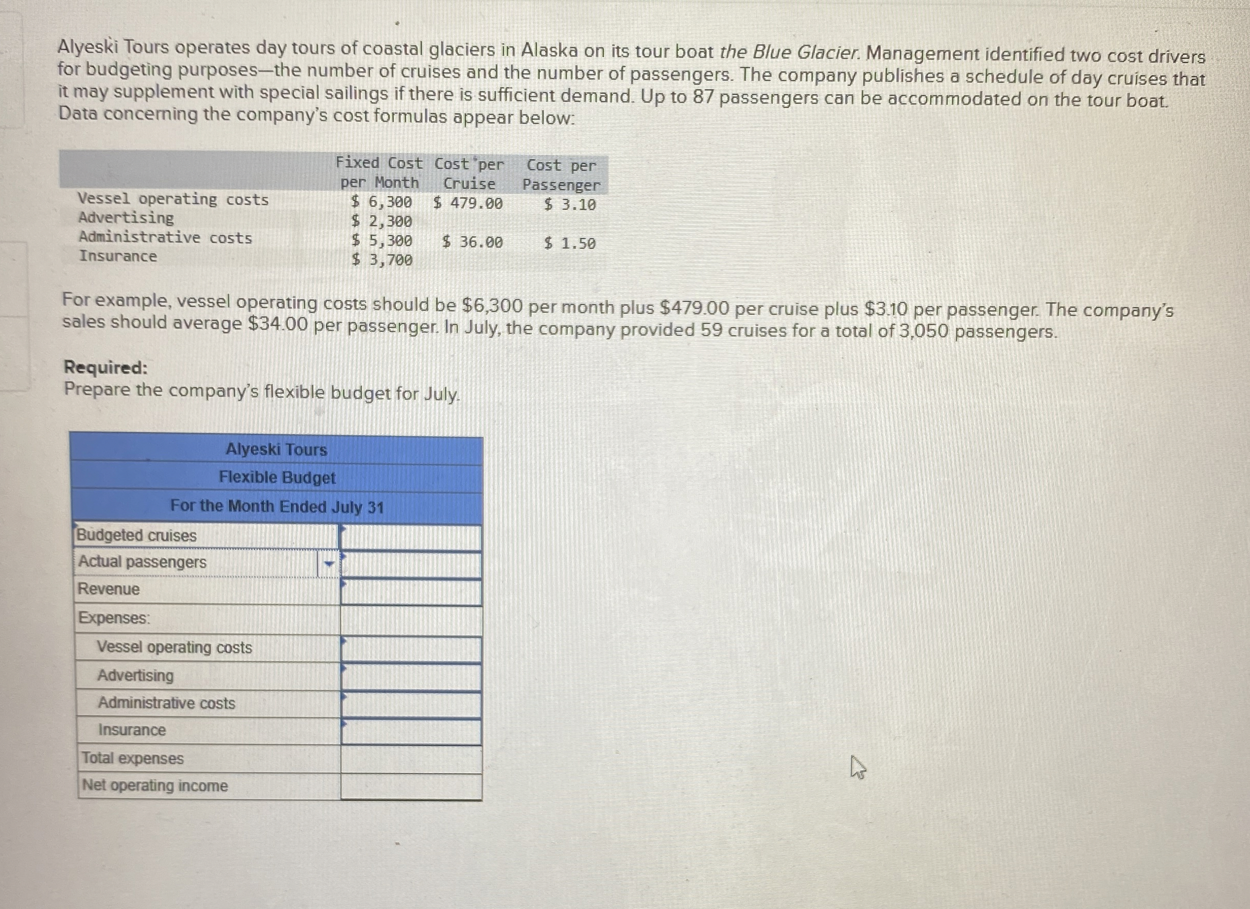 Alyeski Tours operates day tours of coastal