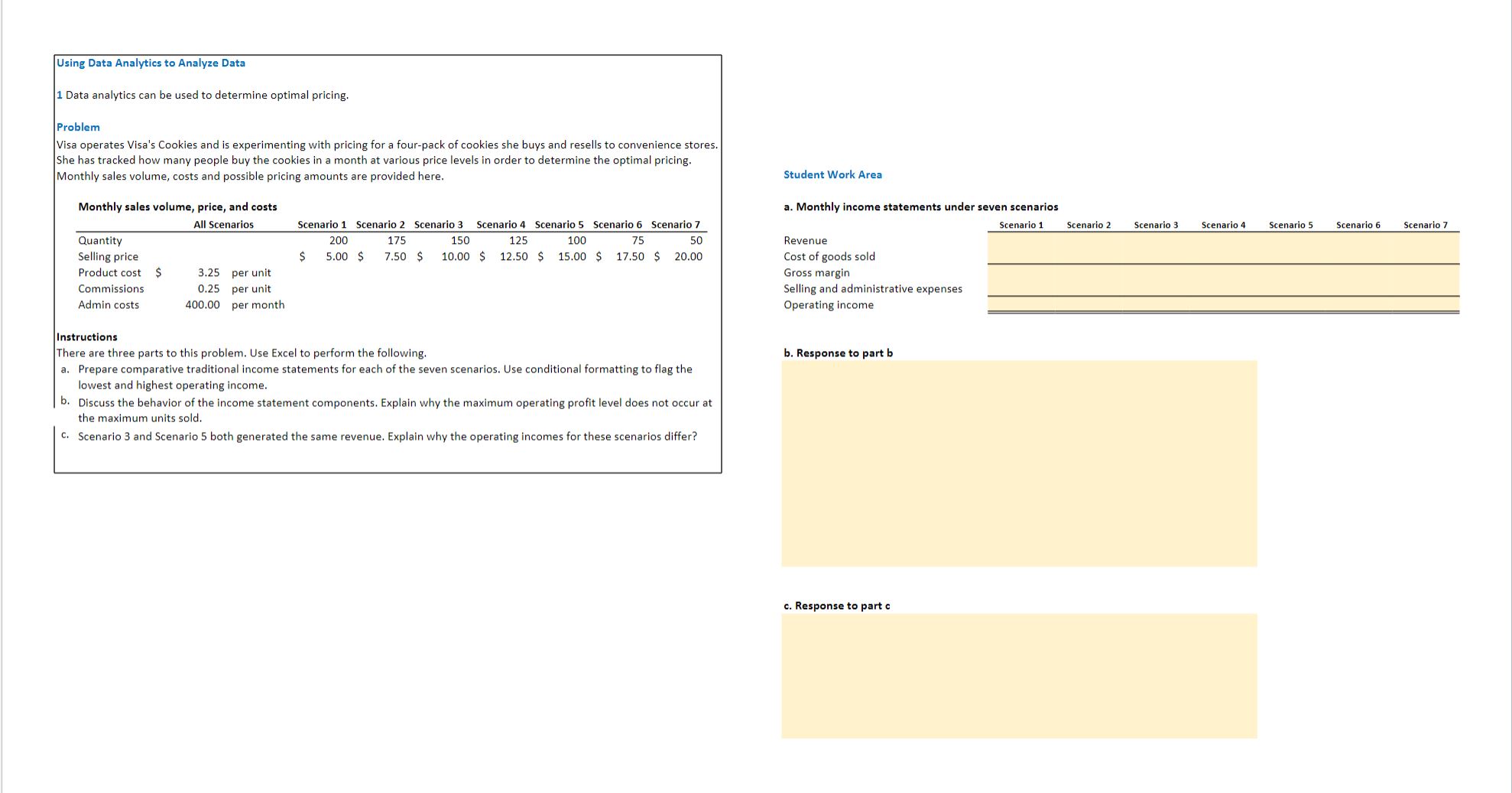 Using Data Analytics t o Analyze Data 1 Data