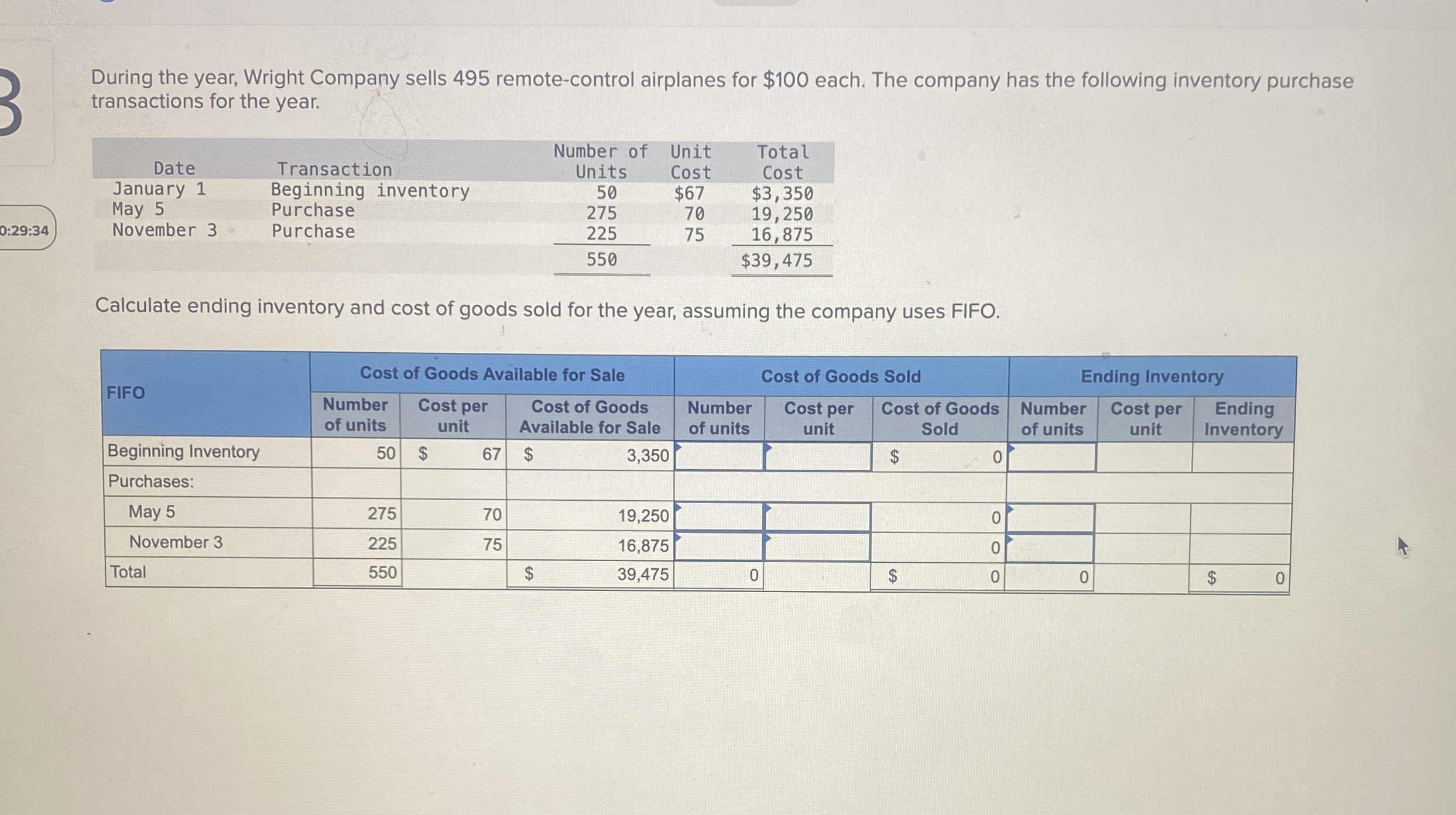 During the year, Wright Company sells 4 9 5