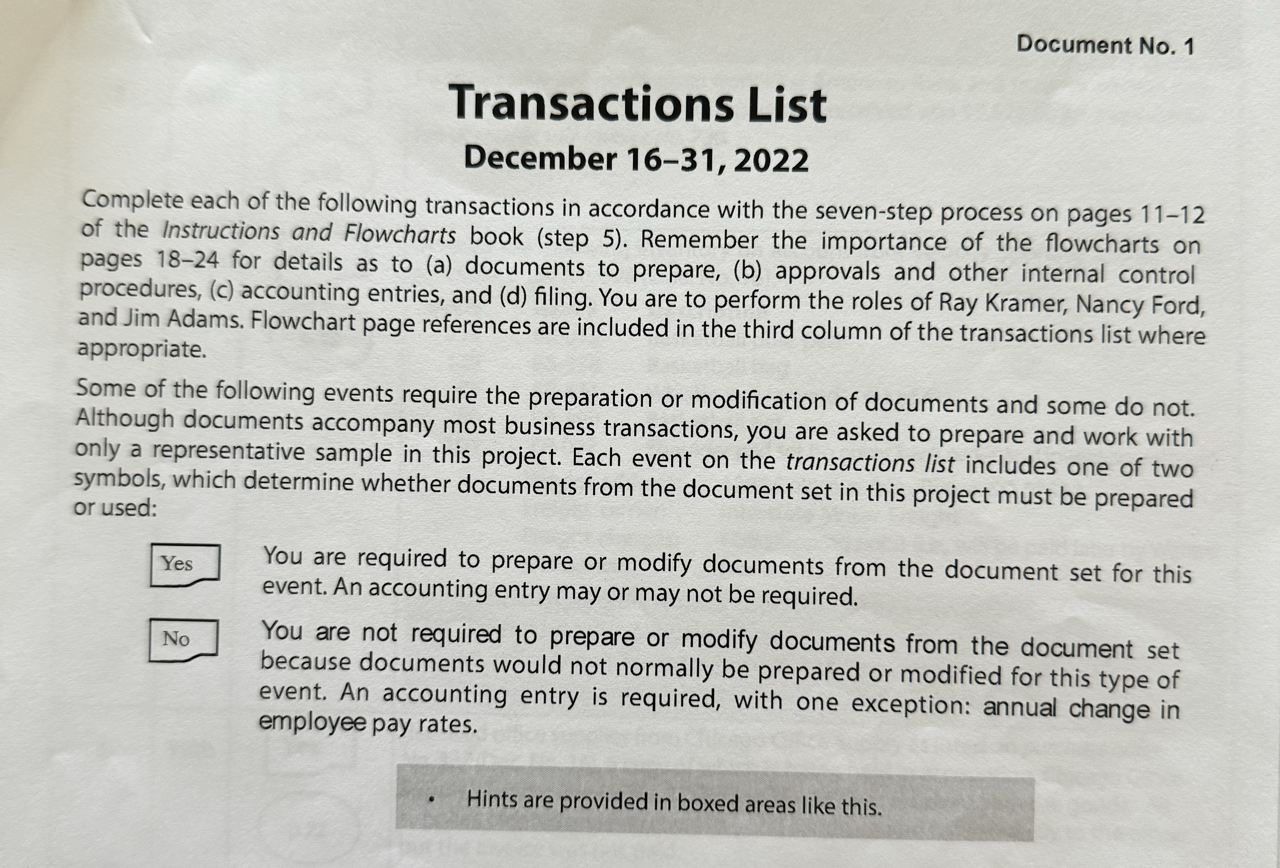 Transactions List December 1 6 - 3 1 , 2 0 2 2