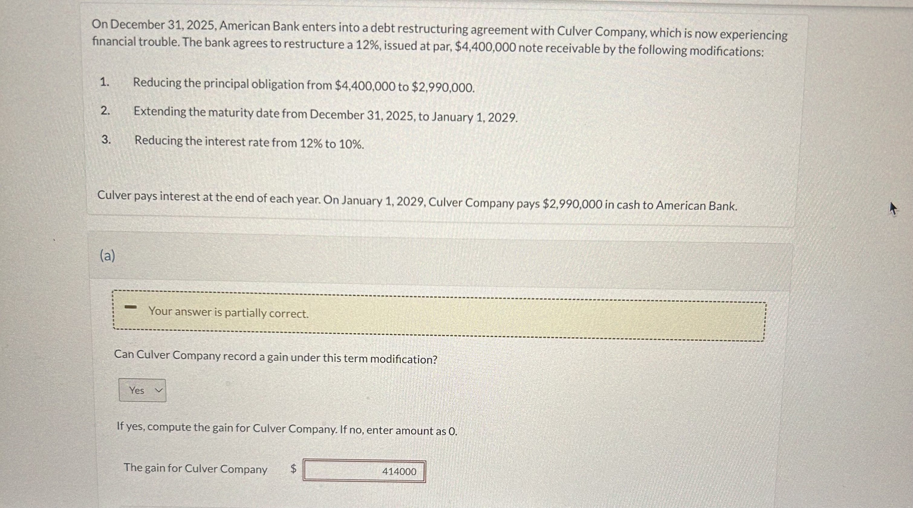 On December 3 1 , 2 0 2 5 , American Bank enters