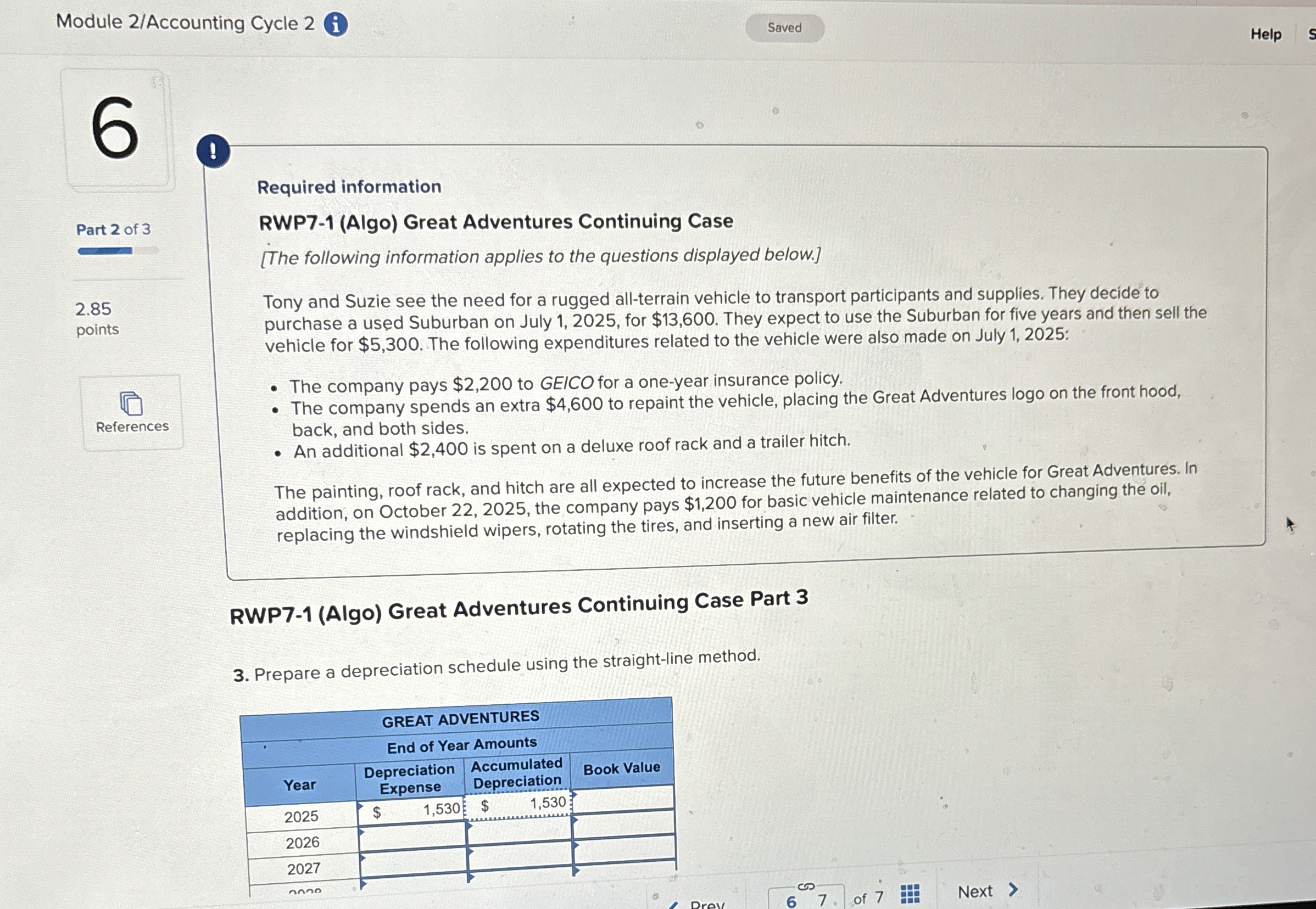 Module 2 / Accounting Cycle 2 Help Part 2 of 3 2