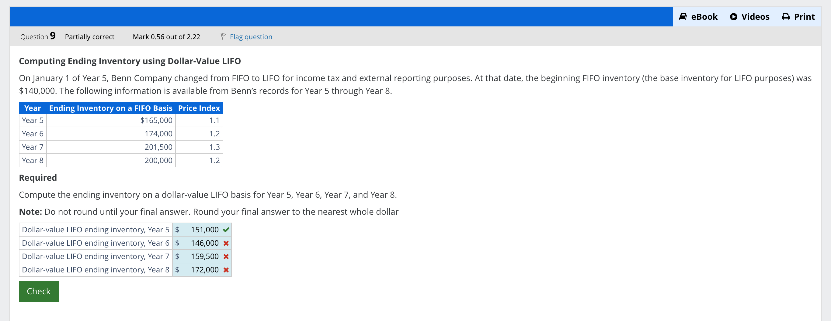 Computing Ending Inventory using Dollar - Value