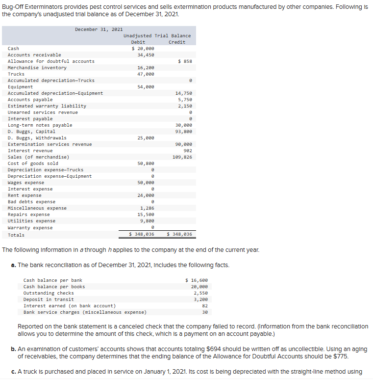 Bug - Off Exterminators provides pest control