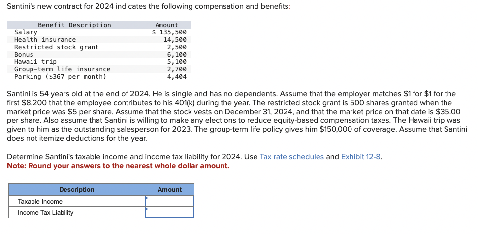 Please answer correctly Santini's new contract
