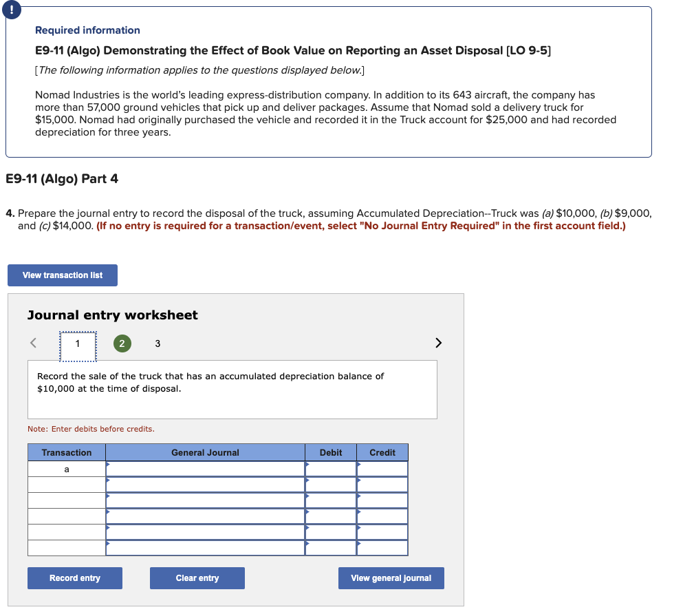 ! Required information E 9 - 1 1 ( Algo )