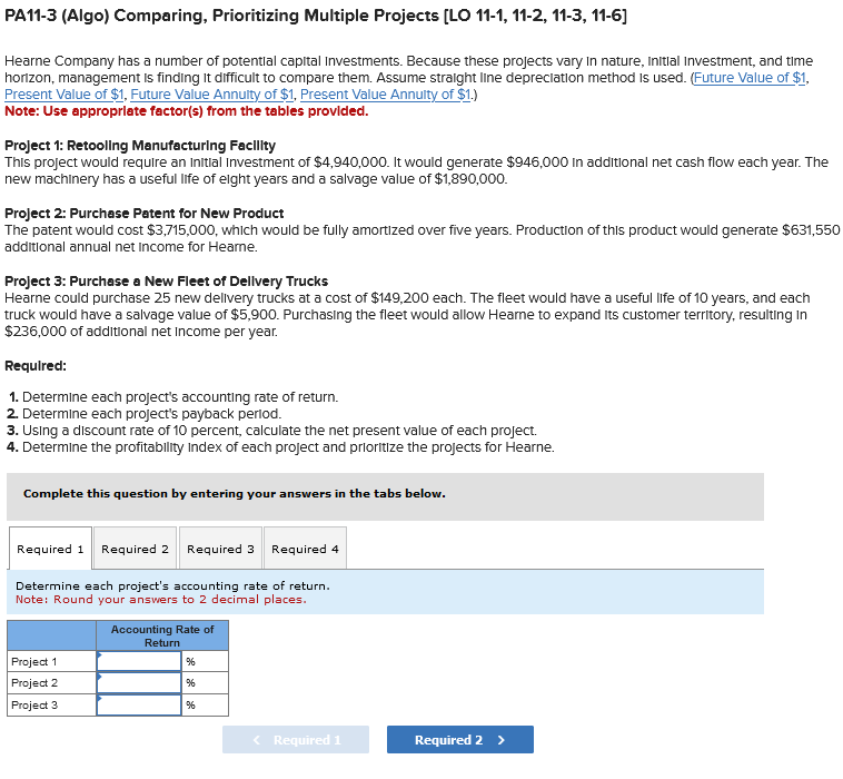PA 1 1 - 3 ( Algo ) Comparing, Prioritizing