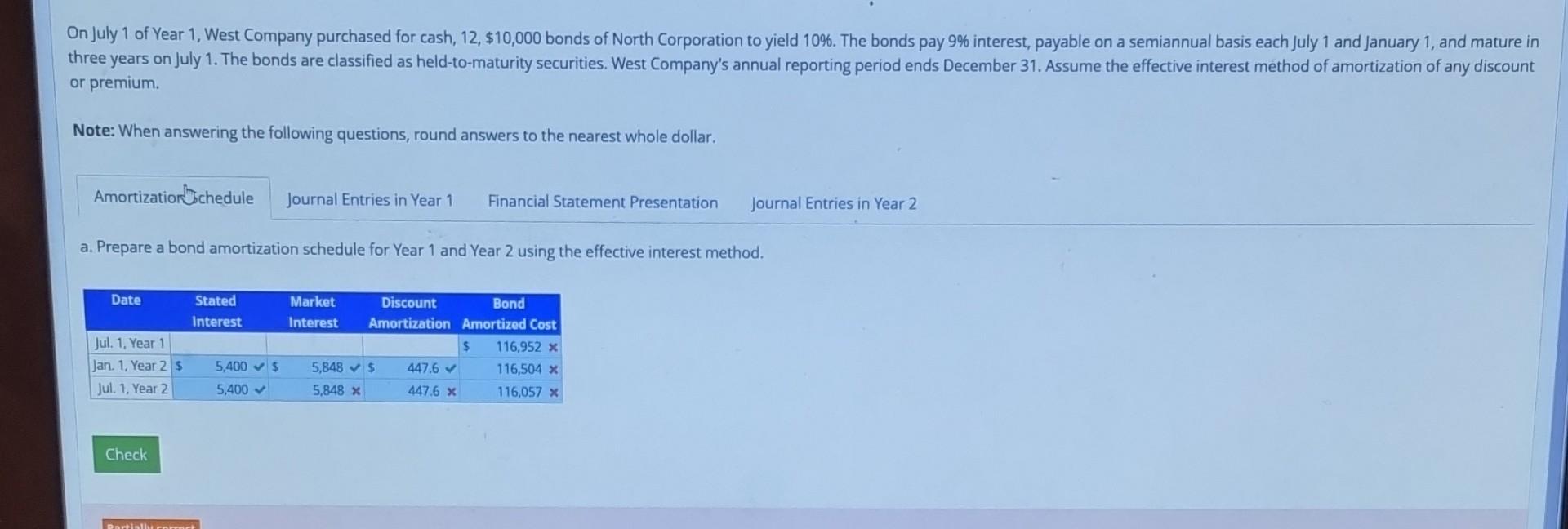Entries for HTM Debt Securities: Effective