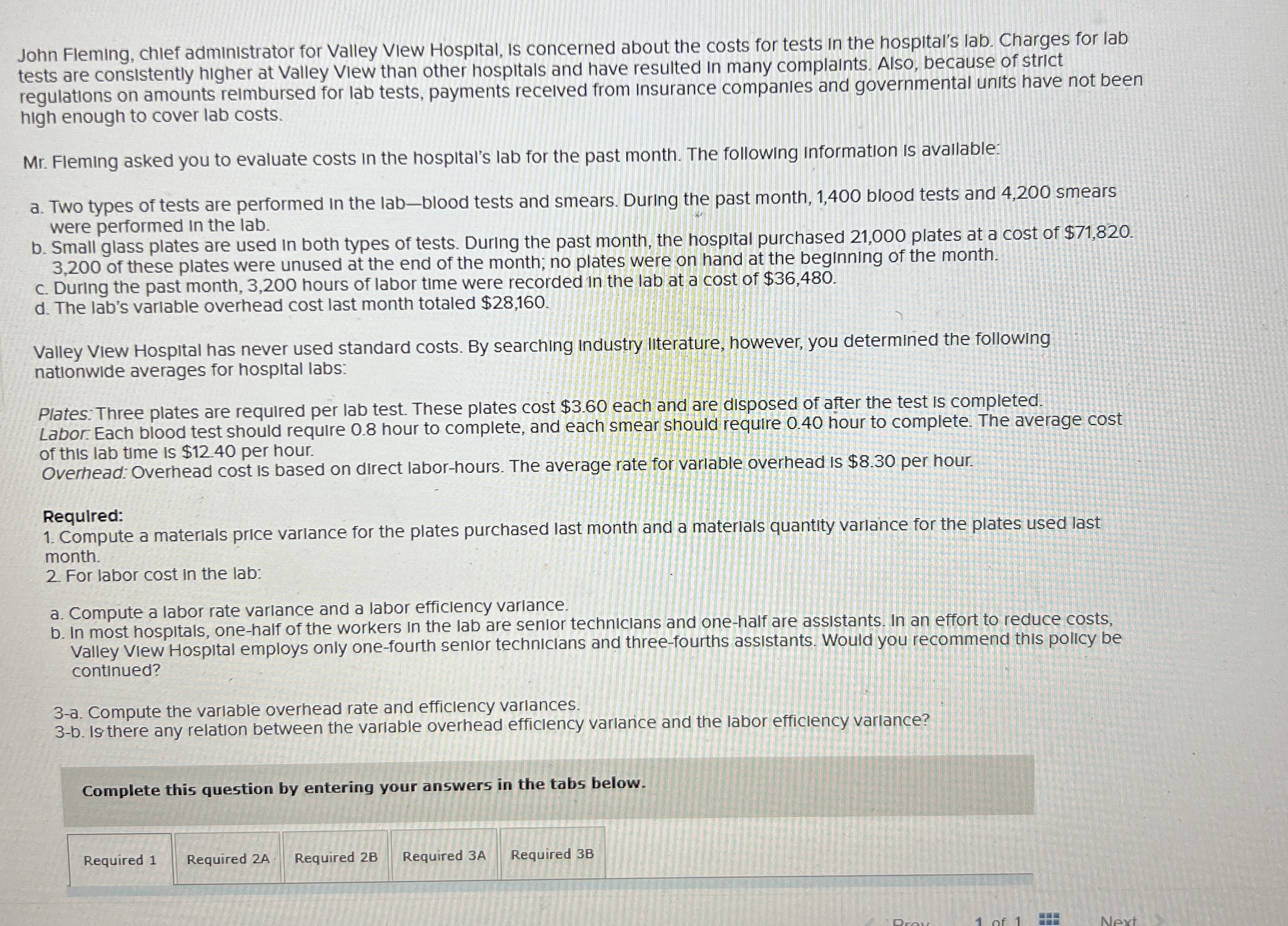 John Fleming, chlef administrator for Valley View