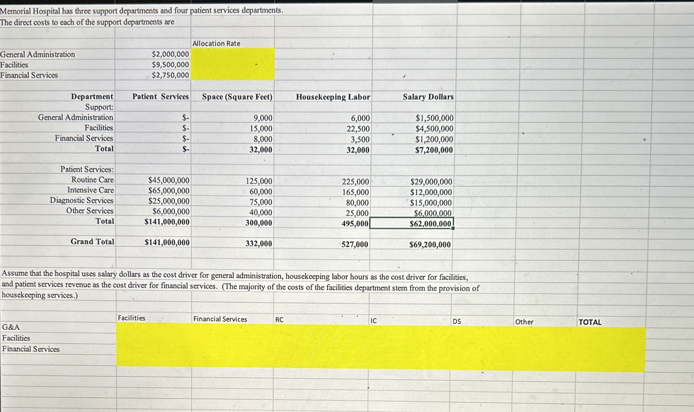 Pleass fill in yellow boxes