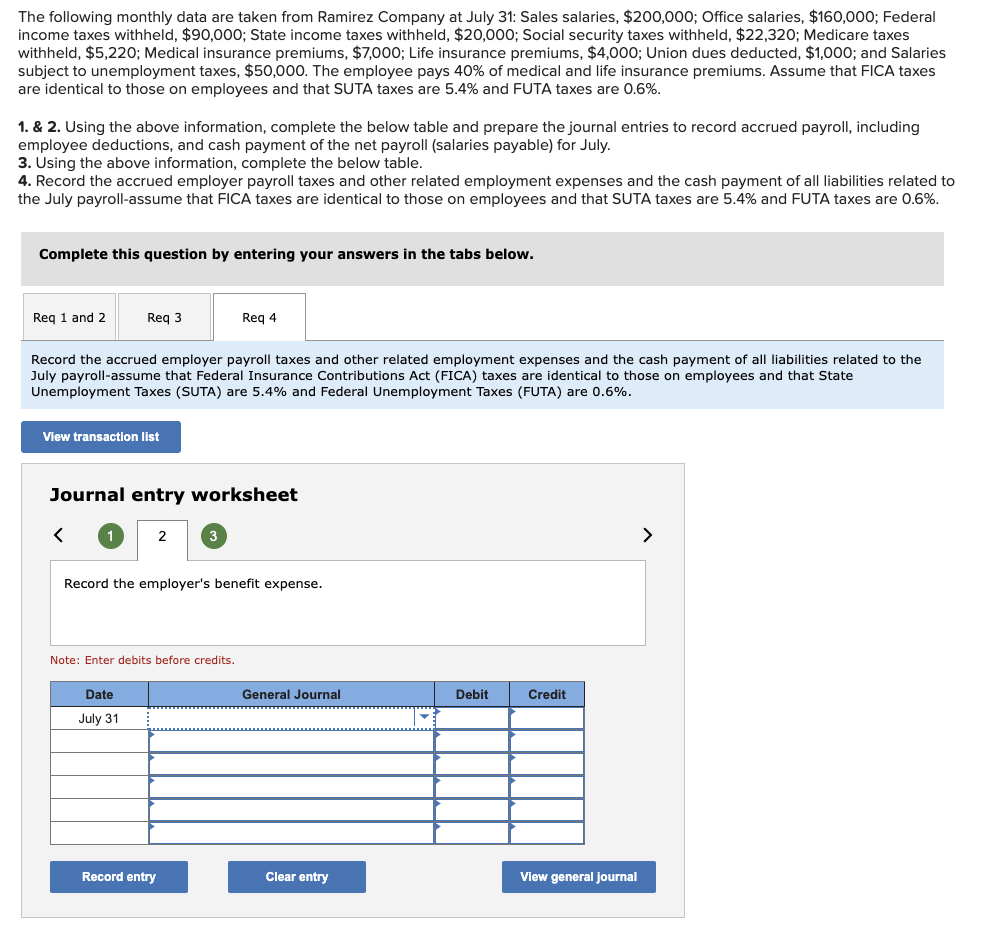 The following monthly data are taken from Ramirez
