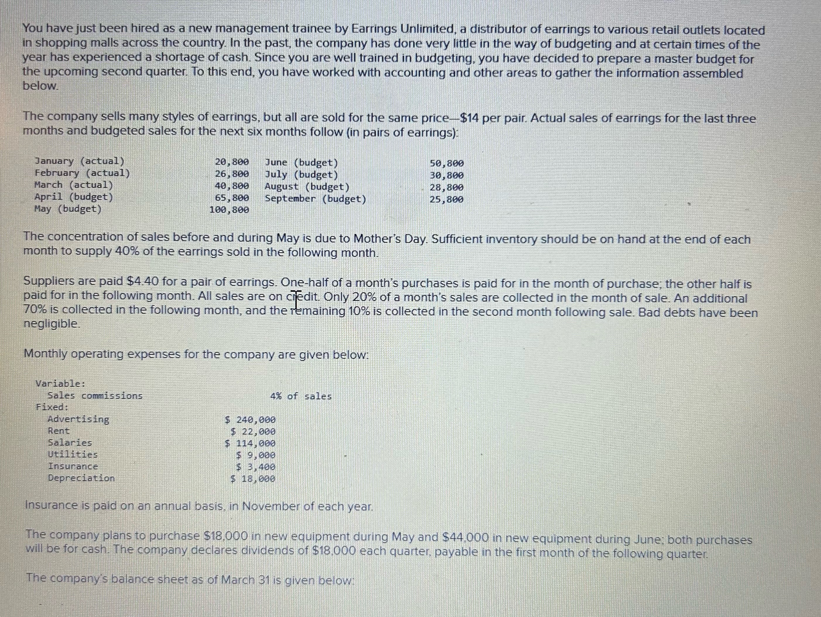 You have just been hired as a new management