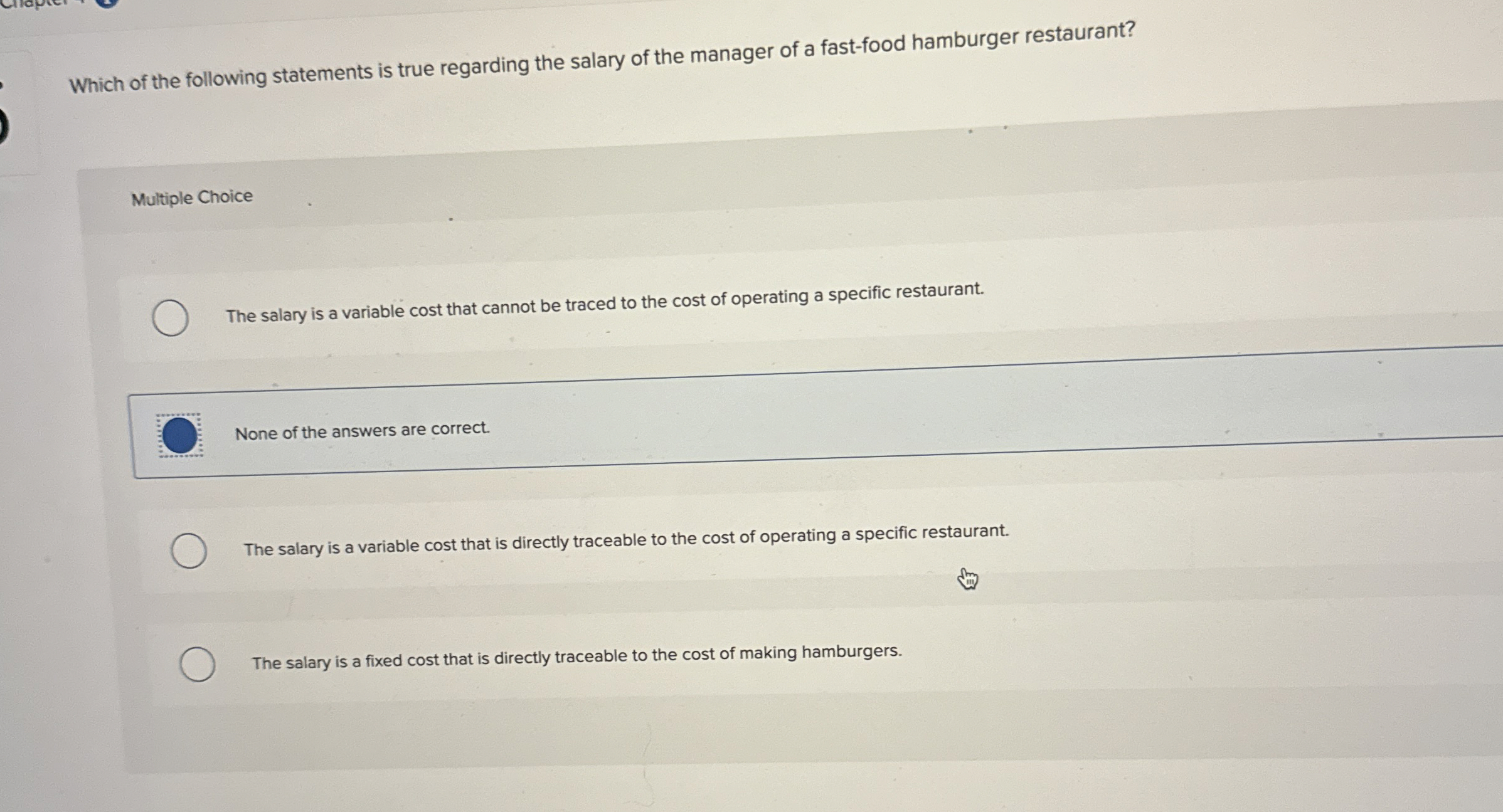 Which of the following statements is true