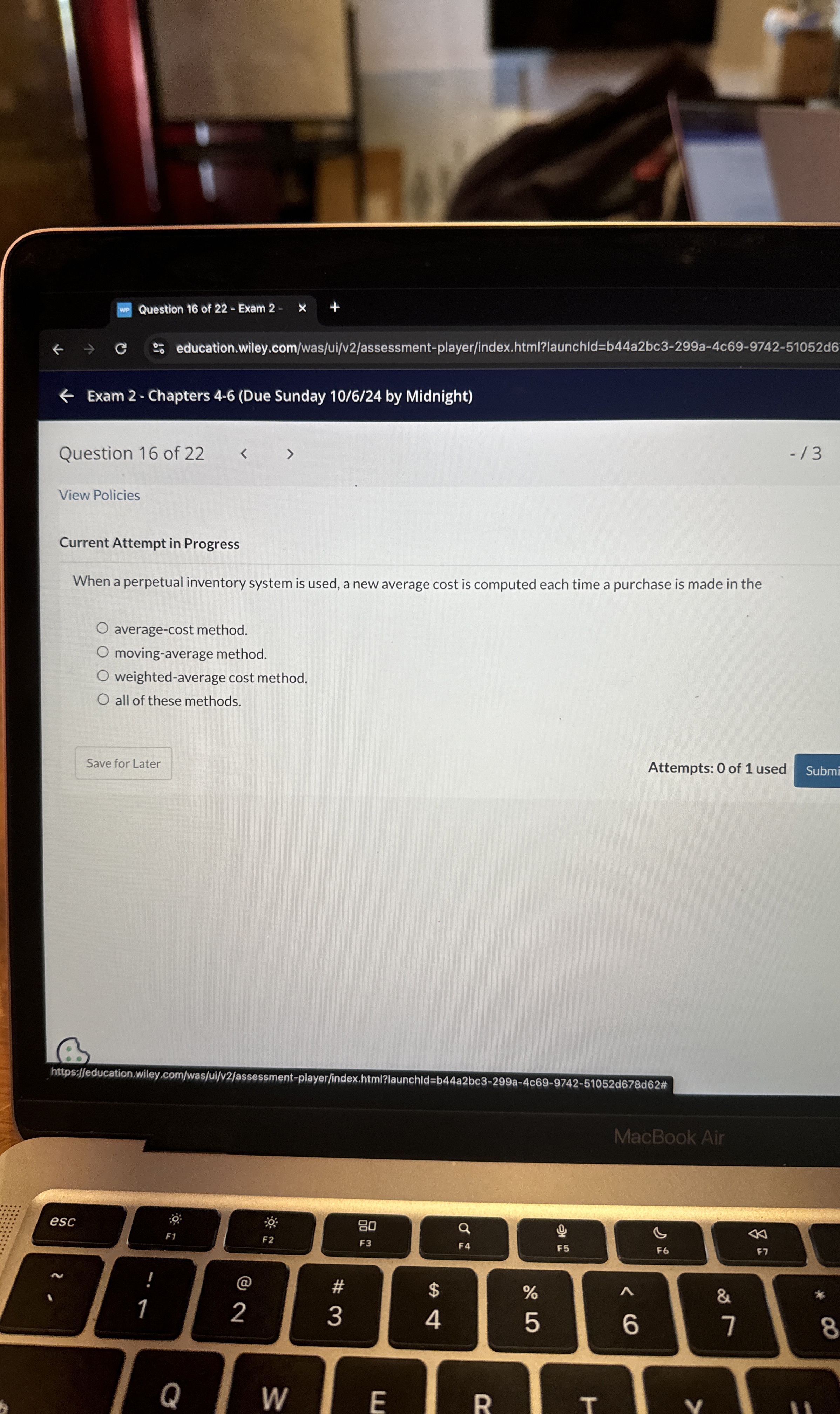 Current Attempt in Progress When a perpetual