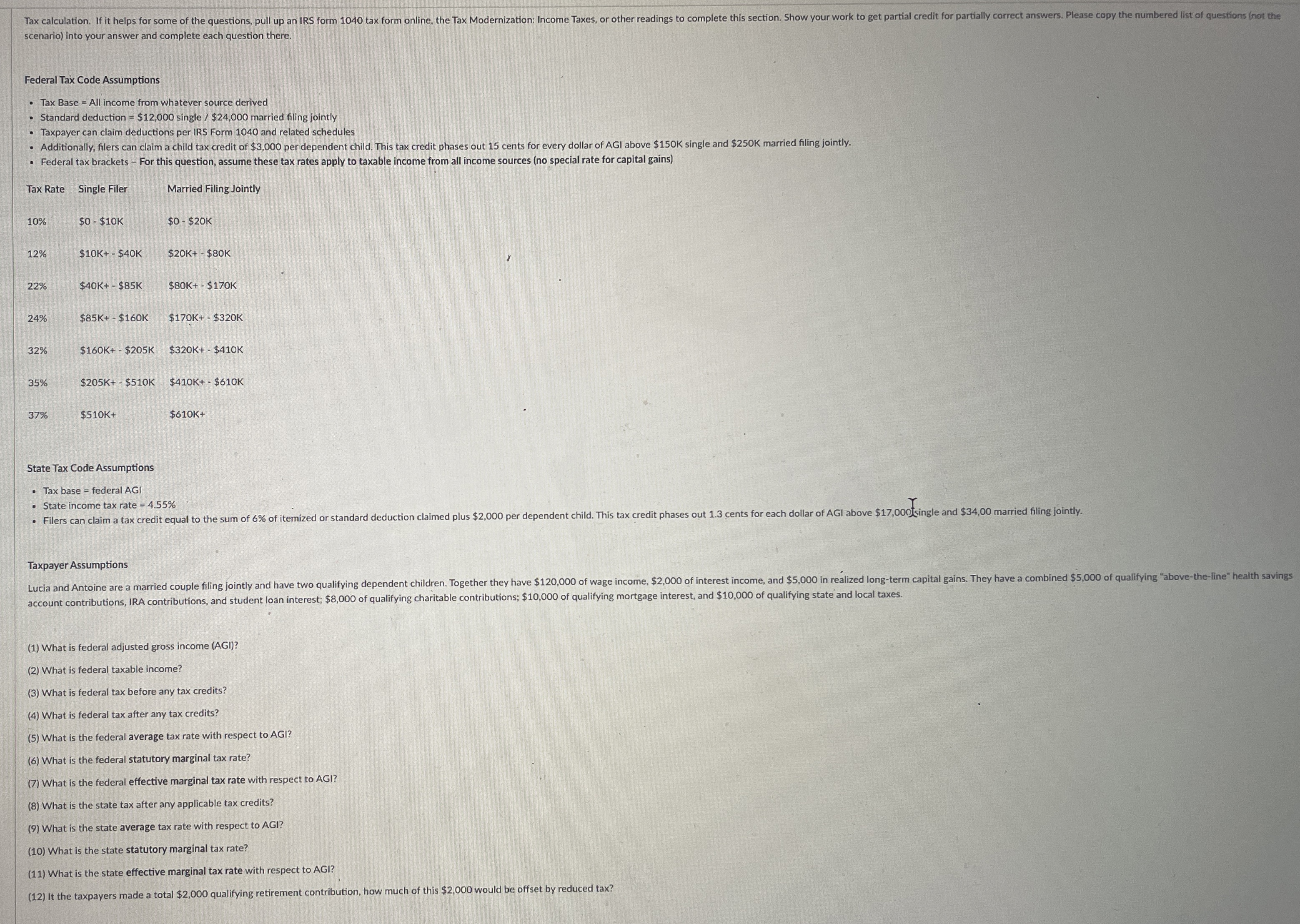 scenario ) into your answer and complete each