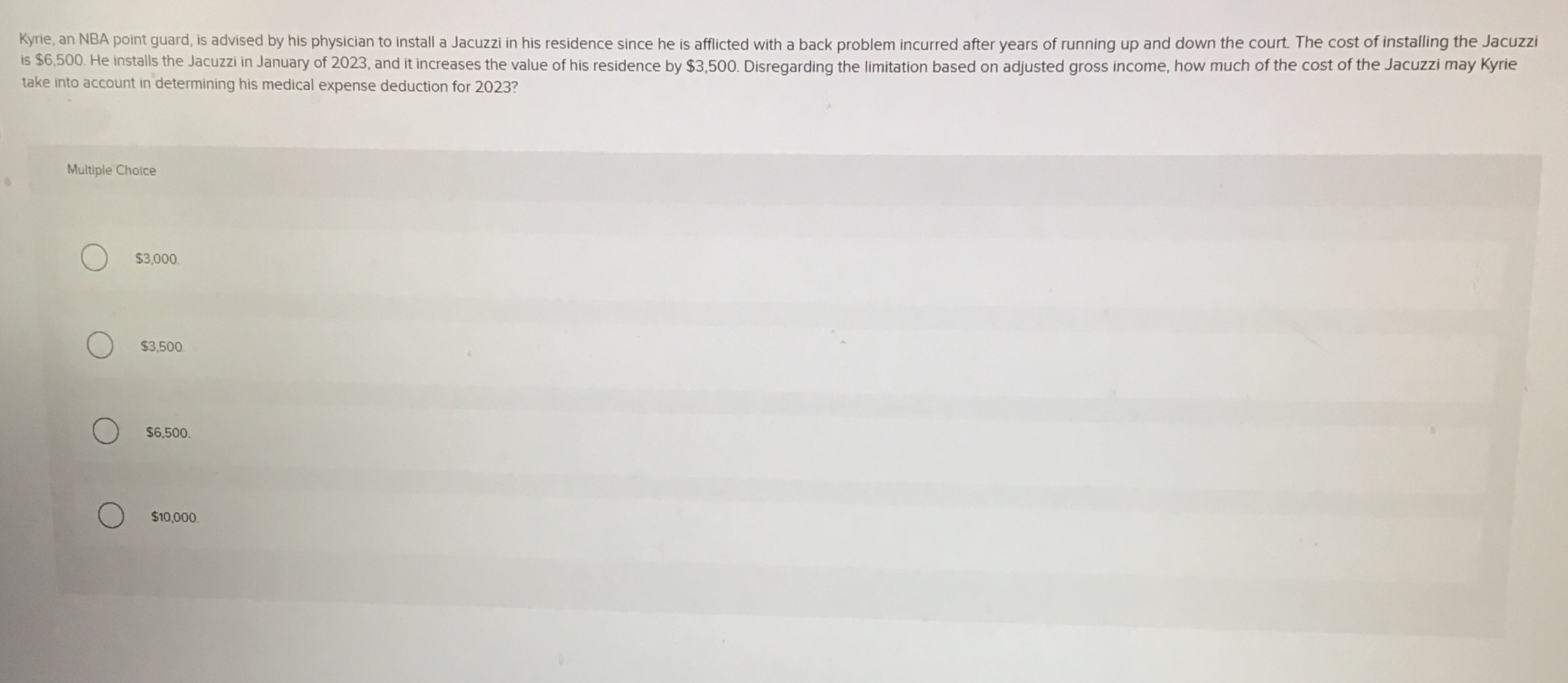 Kyrie, an NBA point guard, is advised by his