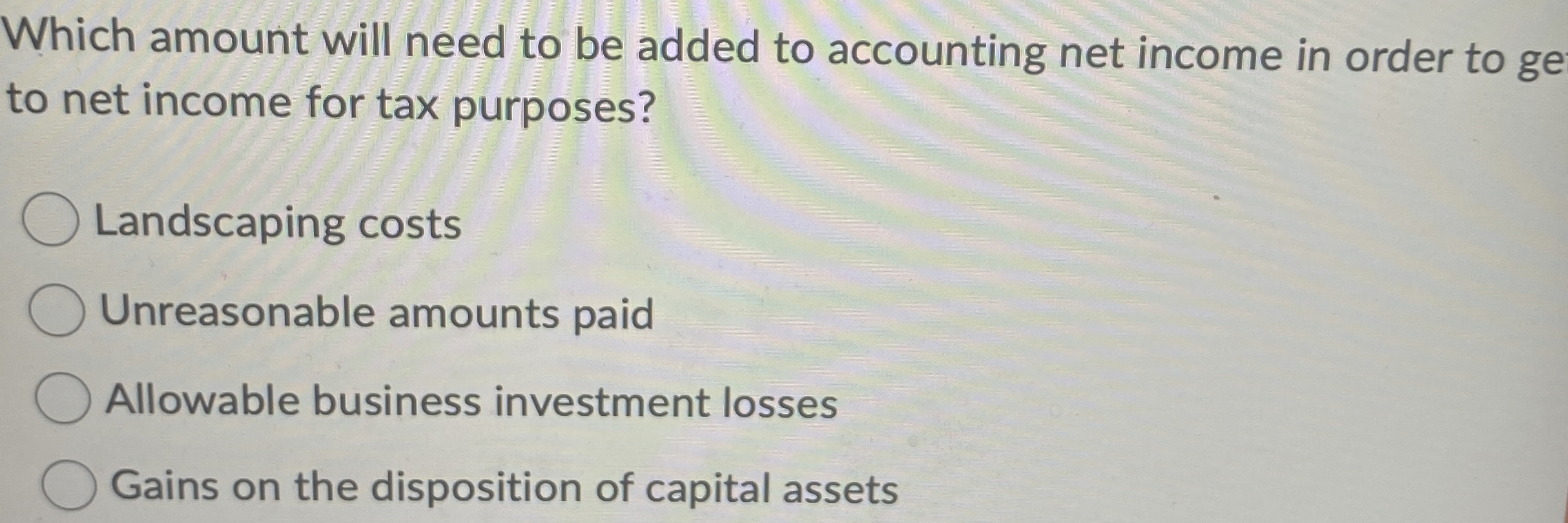 Which amount will need to be added to accounting