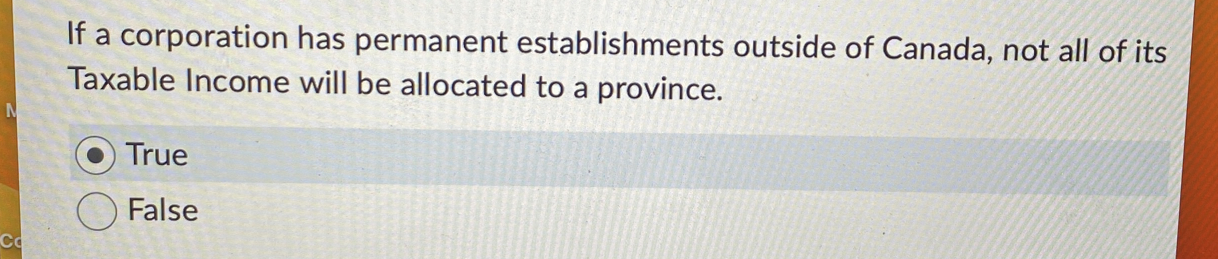 If a corporation has permanent establishments