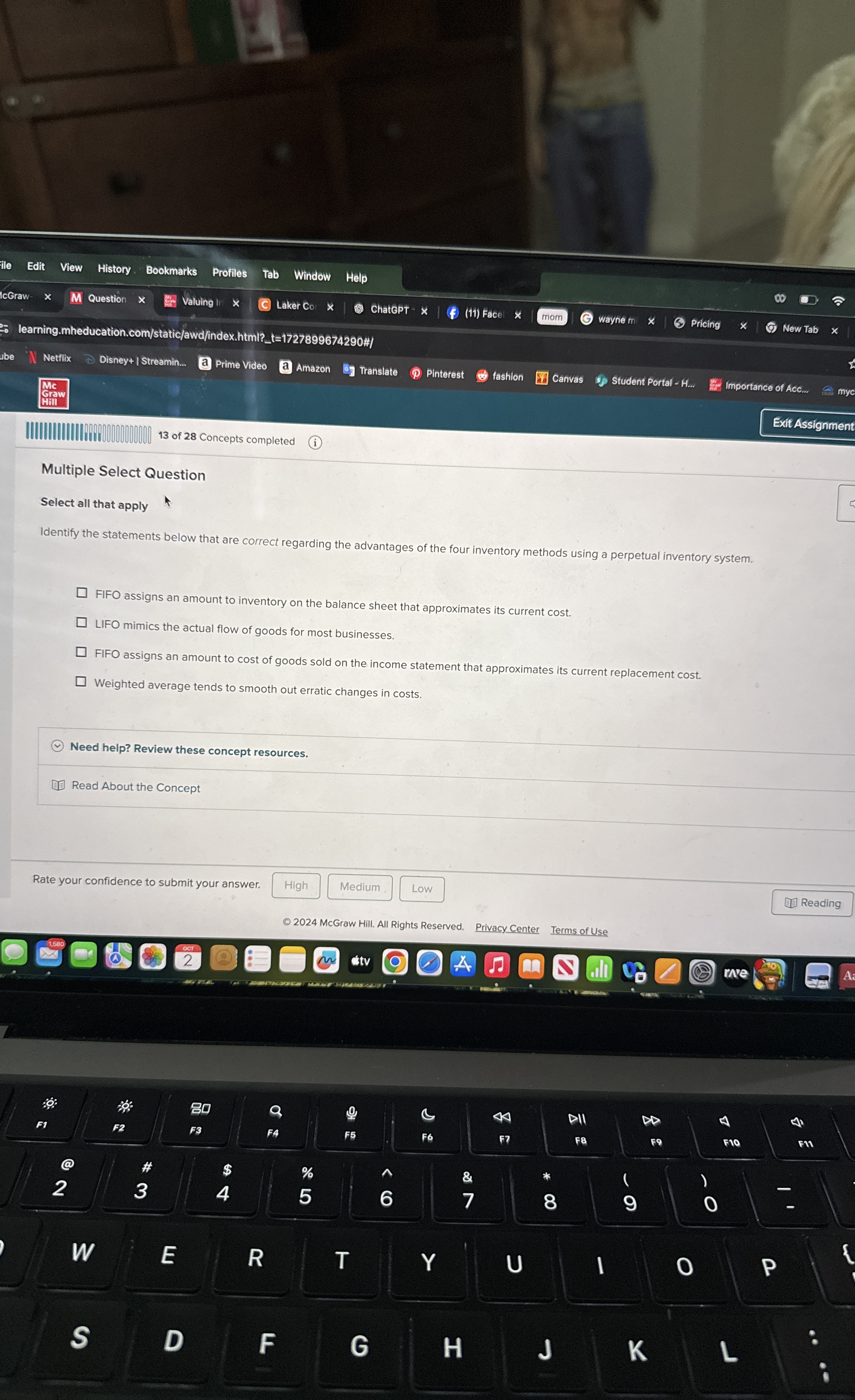 Multiple Select Question Select all that apply
