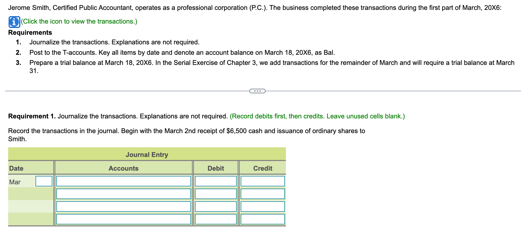 Jerome Smith, Certified Public Accountant,
