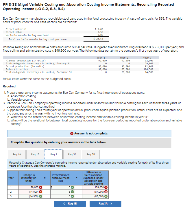 Why are the answers on Year 1 and 2 wrong? need