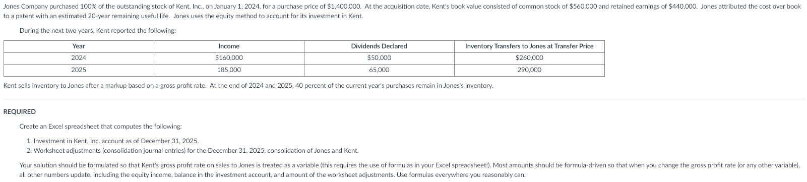 to a patent with an estimated 2 0 - year