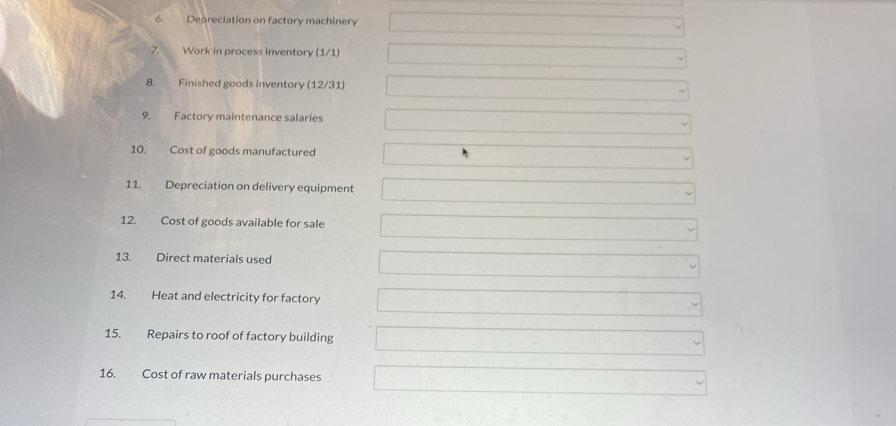 Corbin Manufacturing Company produces blankets.