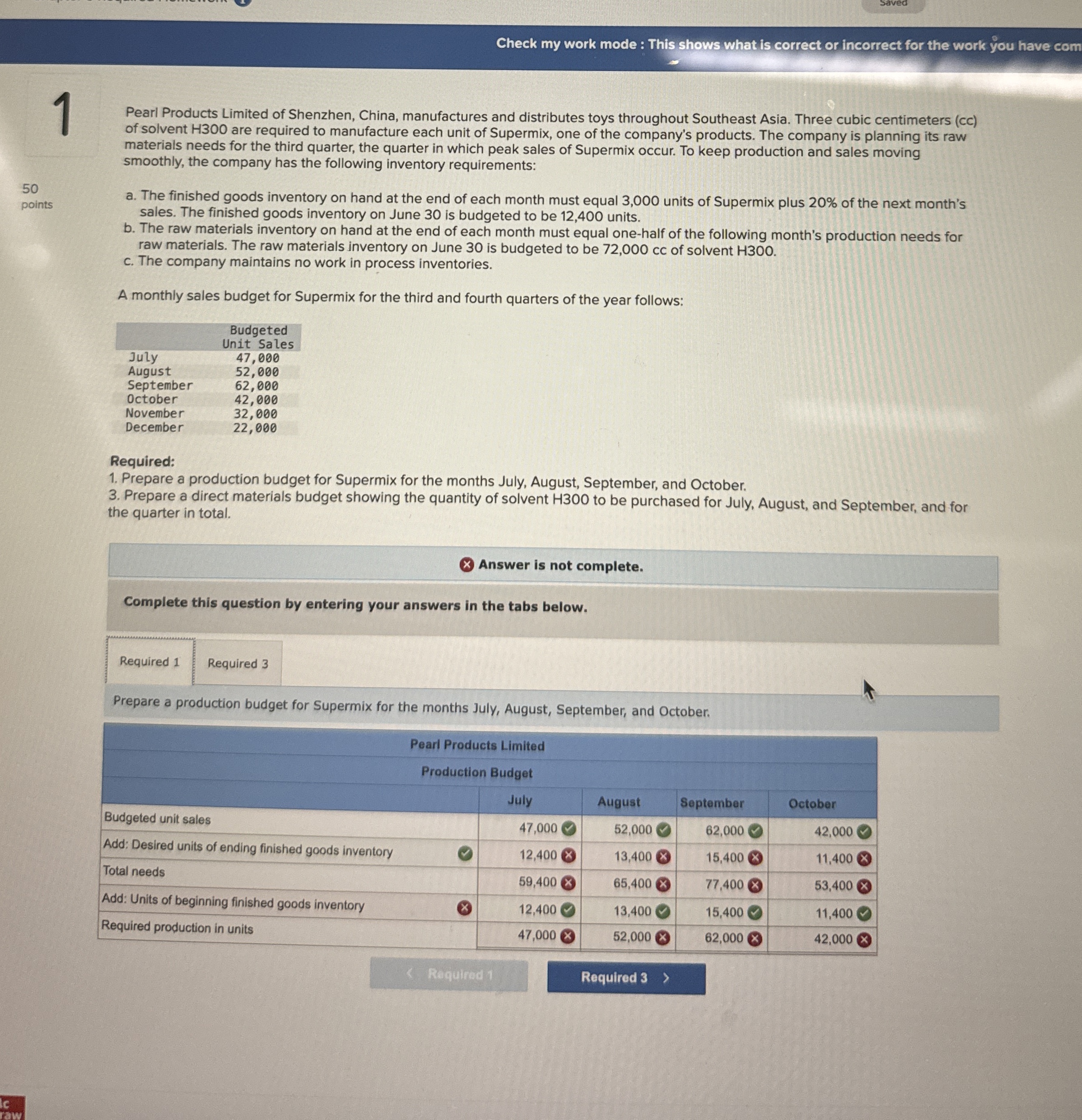 Chapter 8 Required Homework ( i ) Check my work
