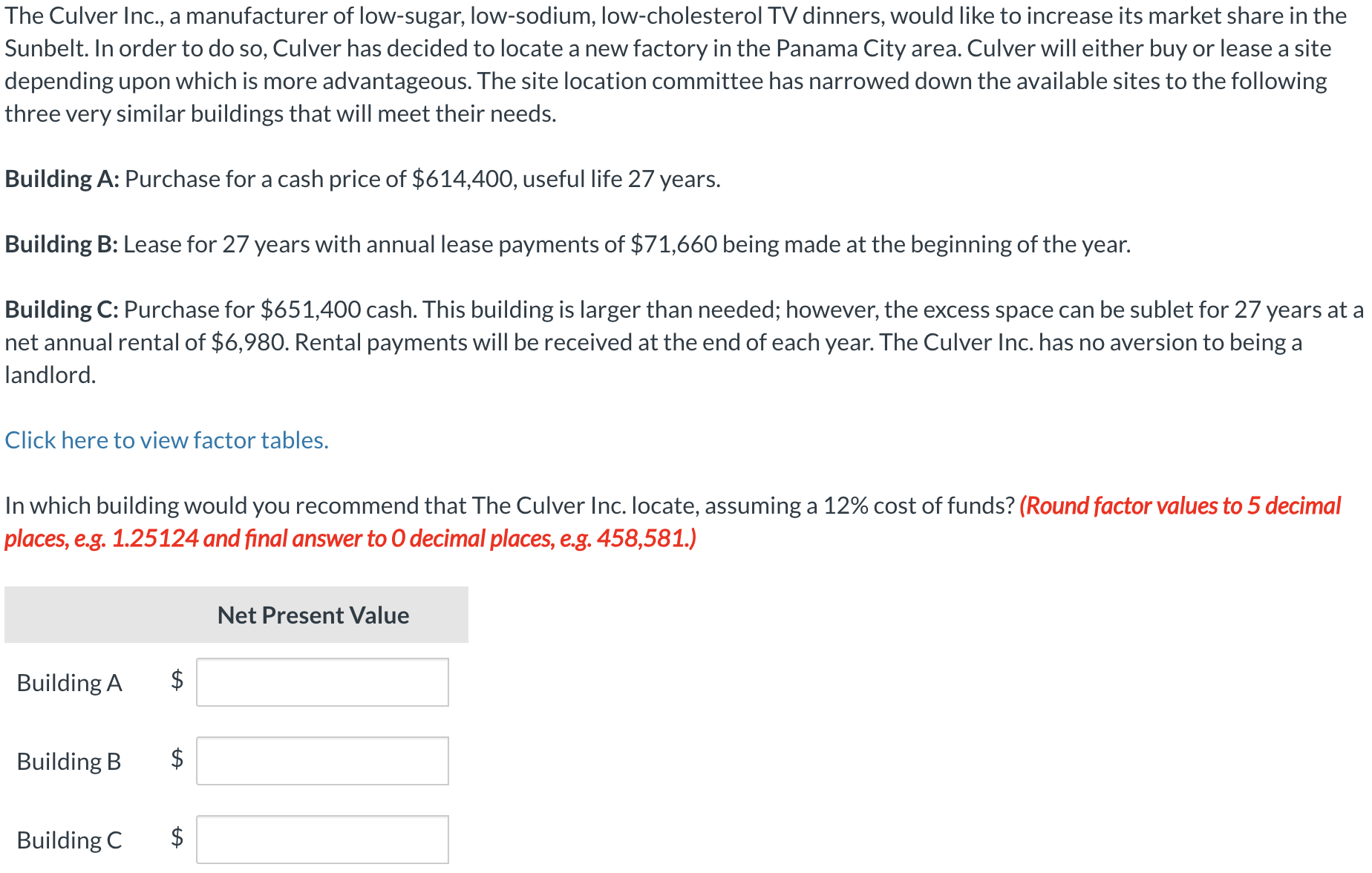 The Culver Inc., a manufacturer of low - sugar,