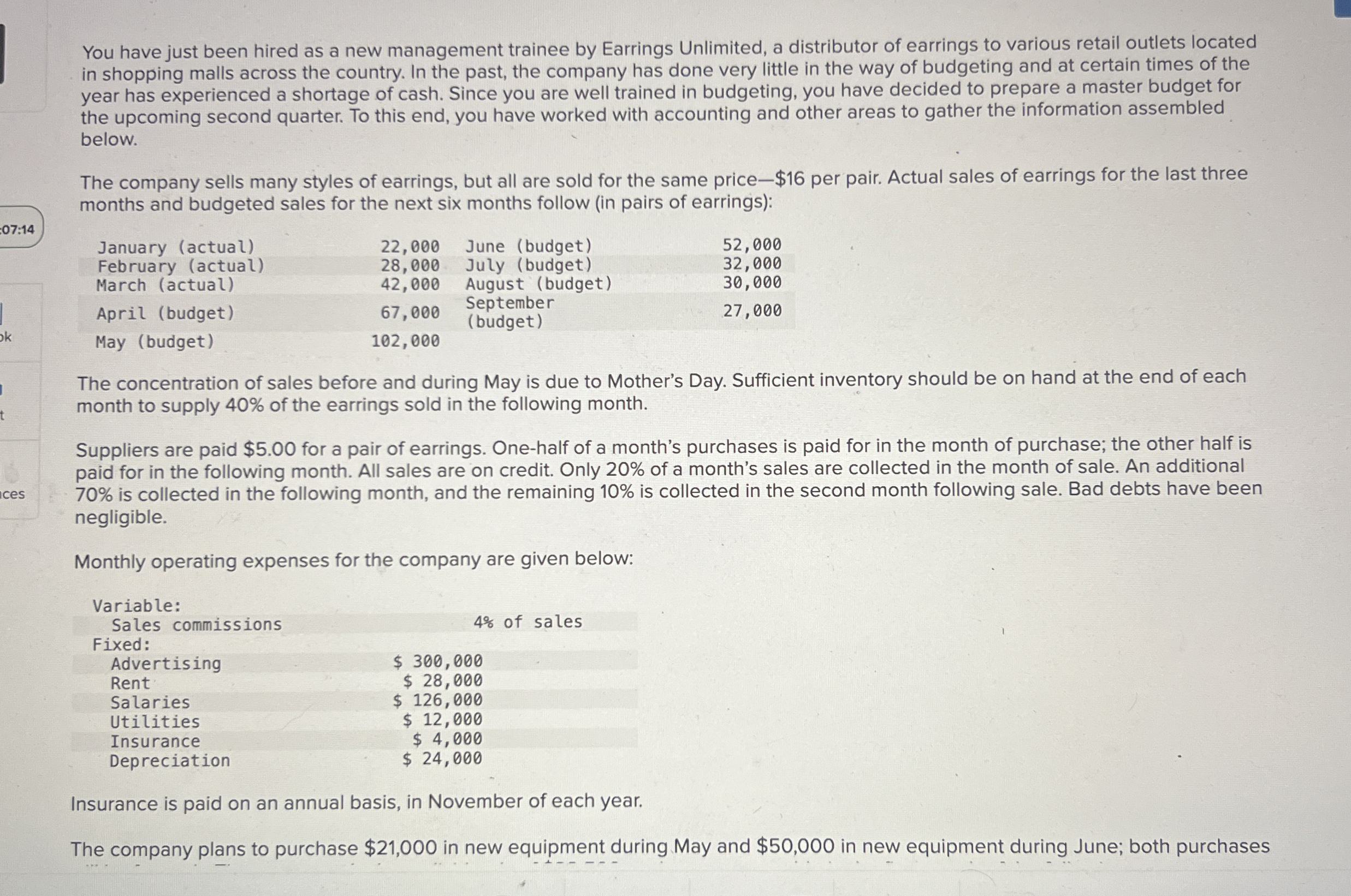 You have just been hired as a new management