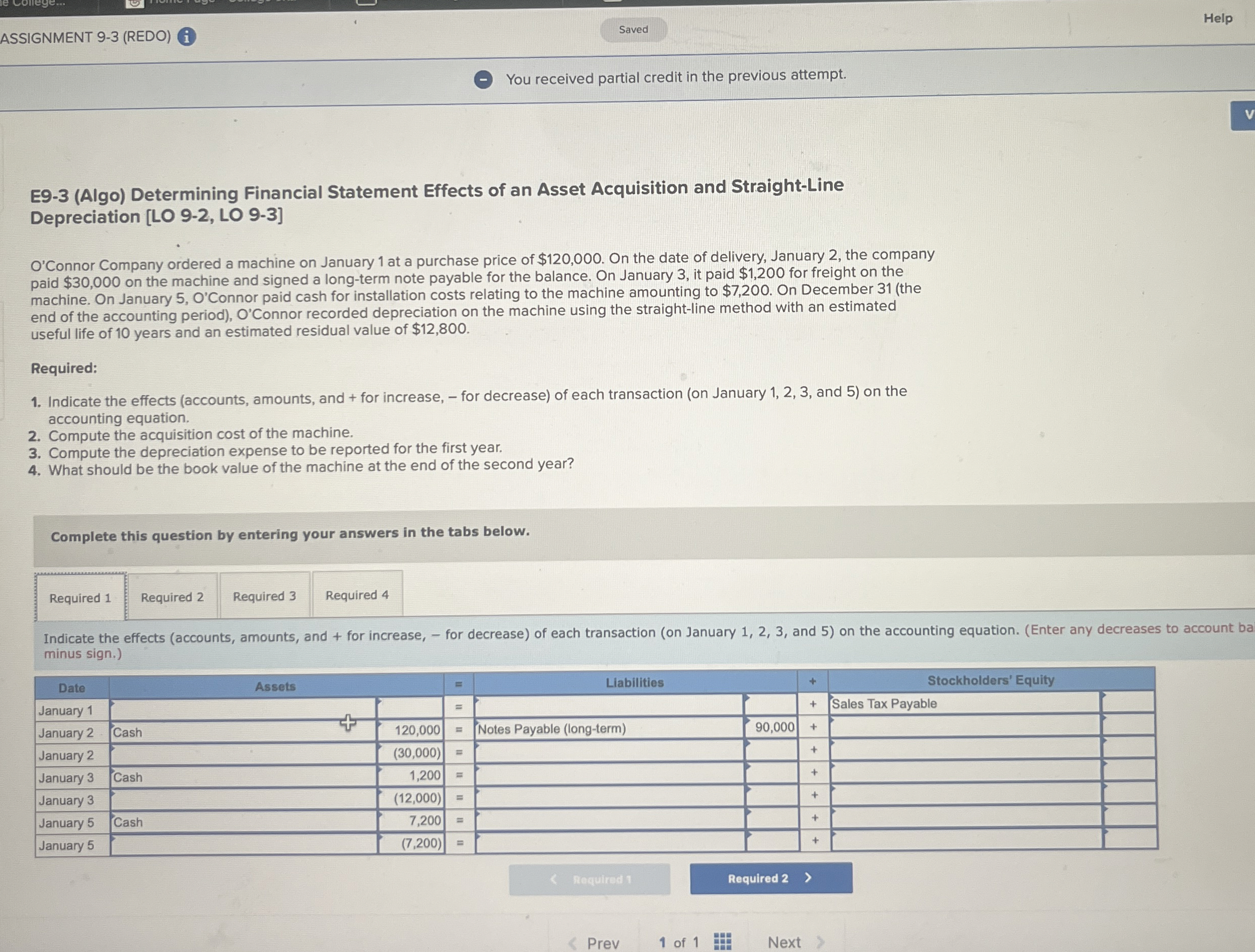ASSIGNMENT 9 - 3 ( REDO ) ( i ) Help You received
