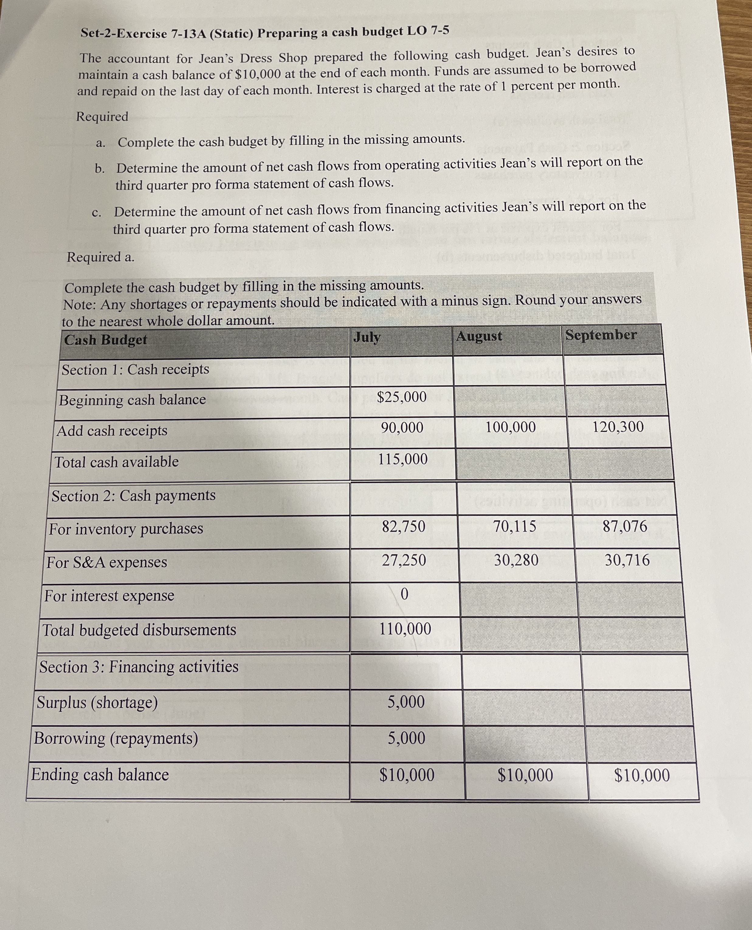 Set - 2 - Exercise 7 - 1 3 A ( Static ) Preparing